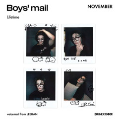 leehan Boy's mail 11/24