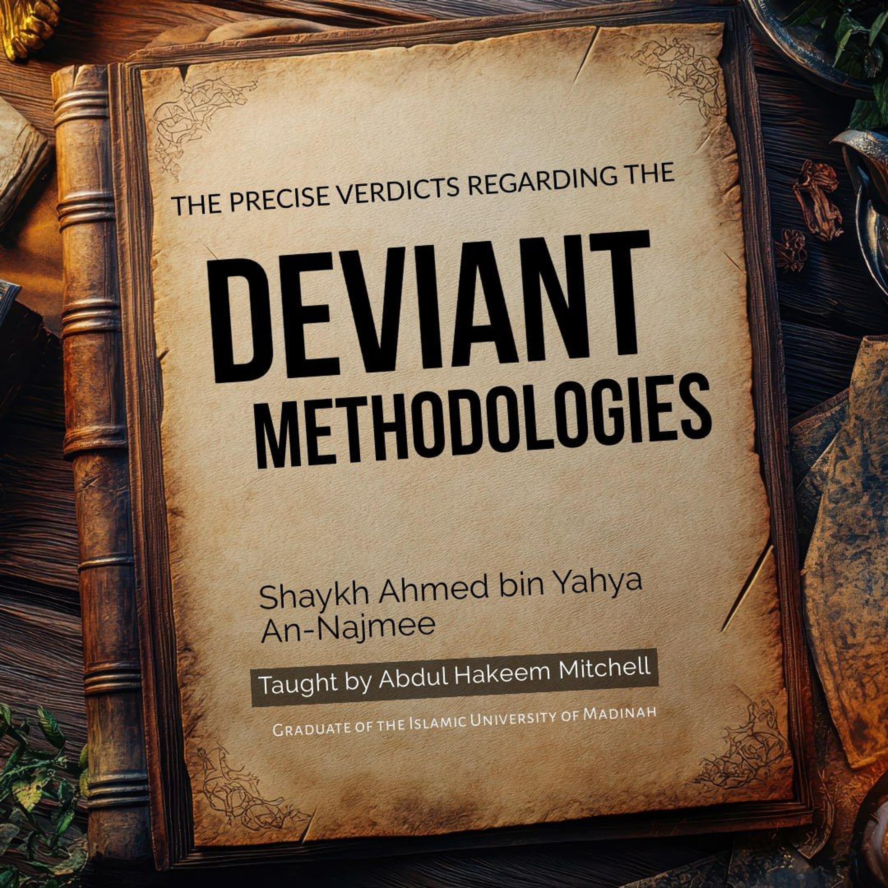 01- Precise Verdicts Regarding Deviant Methodologies | Ustadh Abdul Hakeem Mitchell episode artwork