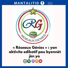 « Réseaux Génies » : yon aktivite edikatif pou byennèt jèn yo