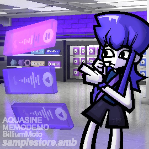 AQUASINE × MEMODEMO × BilliumMoto - samplestore.amb