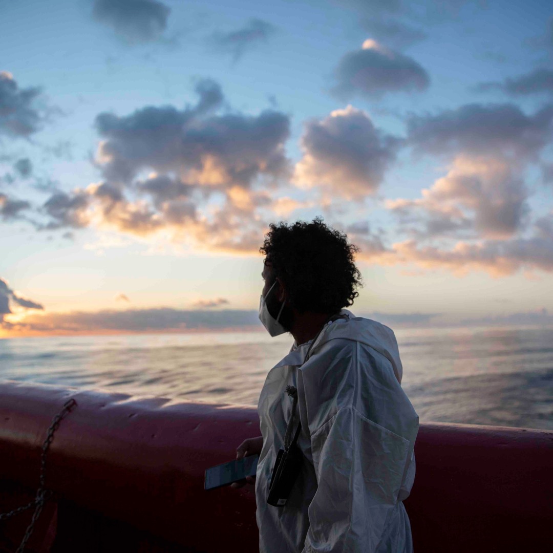 ‘What made me try to cross this sea? I must be crazy’.