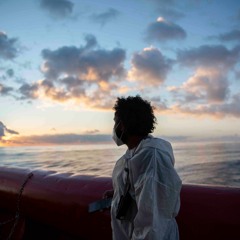 ‘What made me try to cross this sea? I must be crazy’.