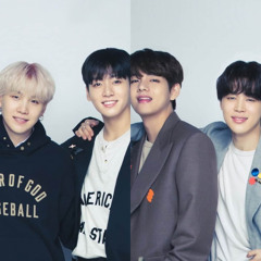 Jungkook,Jimin,Suga & Taehyung - Pop/Stars (Ai Cover)