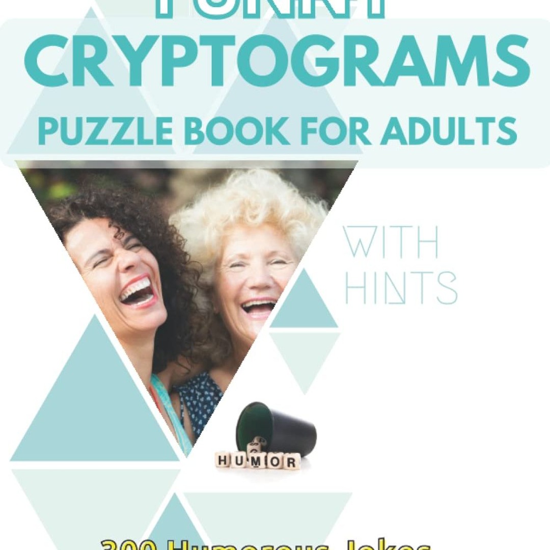 Stream [EBOOK] Funny Cryptograms Puzzle Books For Adults: 300 Large ...