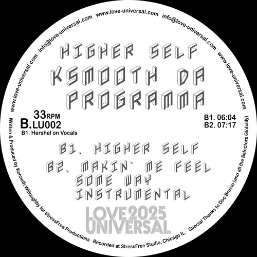 (AUDIO SNIPPET) KSMOOTH DA PROGRAMMA "MAKIN' ME FEEL SOME WAY" (INSTRUMENTAL) LOVE UNIVERSAL
