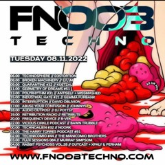 Noork - FNOOBTECHNO RADIO Technoalien #32