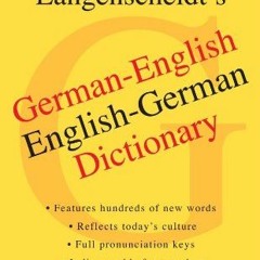 Get PDF 📑 German-English, English-German Dictionary, 2nd Edition by  Langenscheidt E