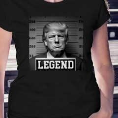 Zeek Arkham Trump Mugshot Legend T-Shirt