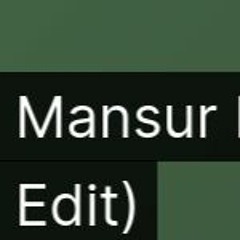 Mansur Brown - Mashita (Explit Content  Edit)