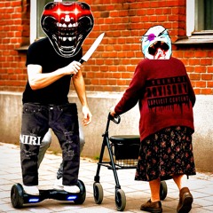 На гироскутере