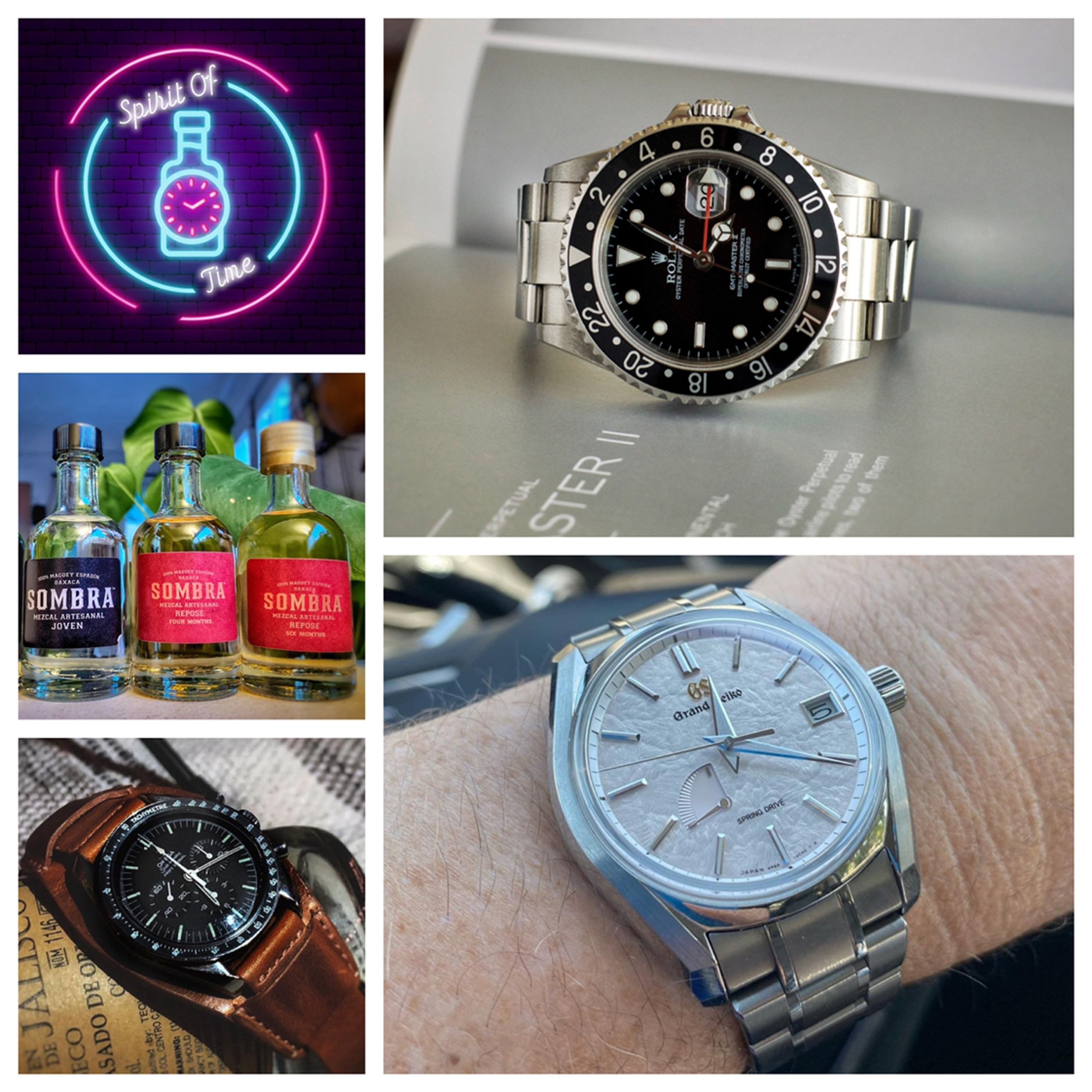 Episode 17: SOTP "Heirloom Watch" musings- Rolex vs Omega vs GS, plus a live mezcal tasting! episode artwork