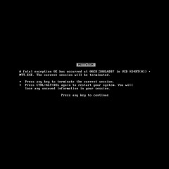 The Black Screen Of Death