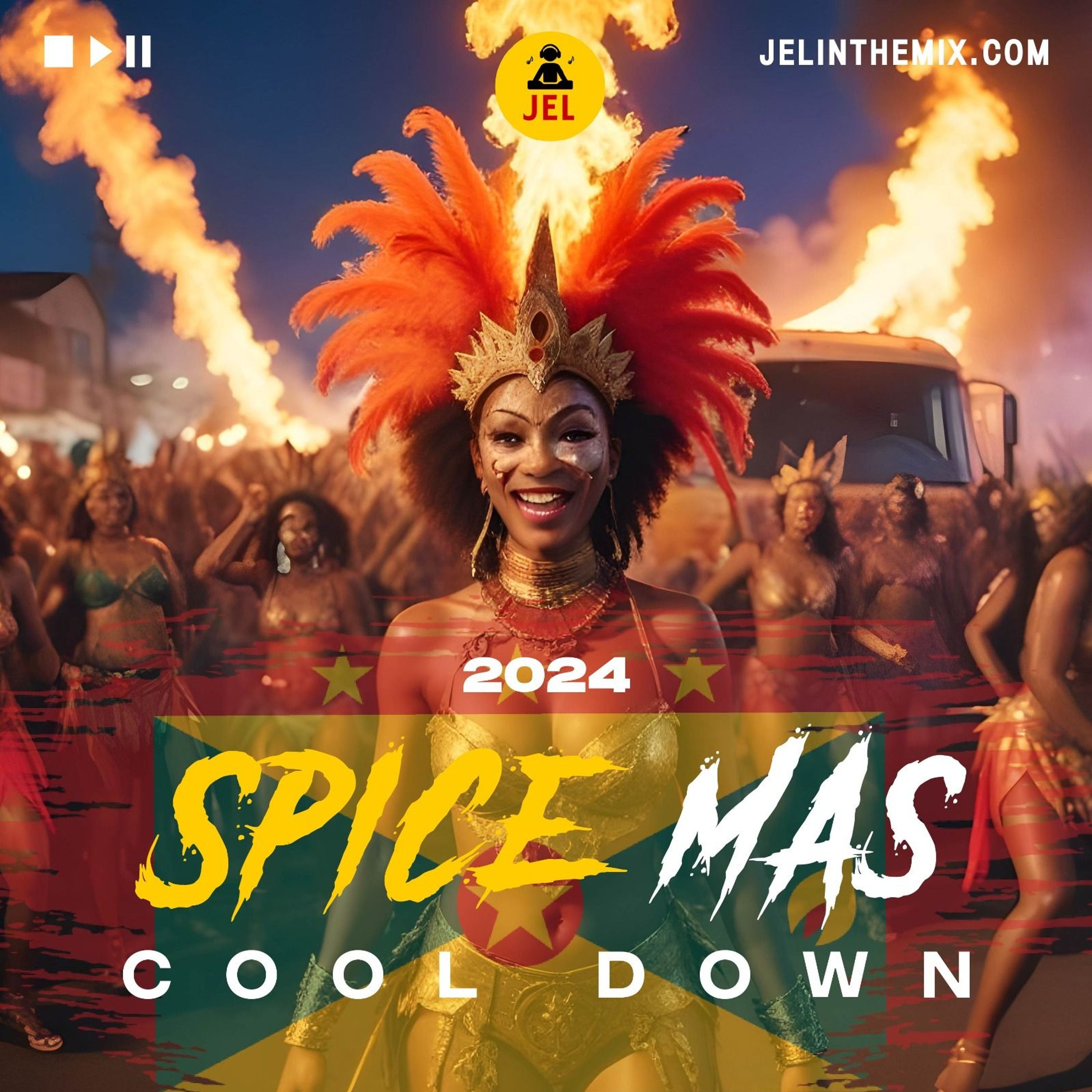 2024 SPICE MAS COOL DOWN "2024 GRENADA JAB JAB MIX" | DJ JEL