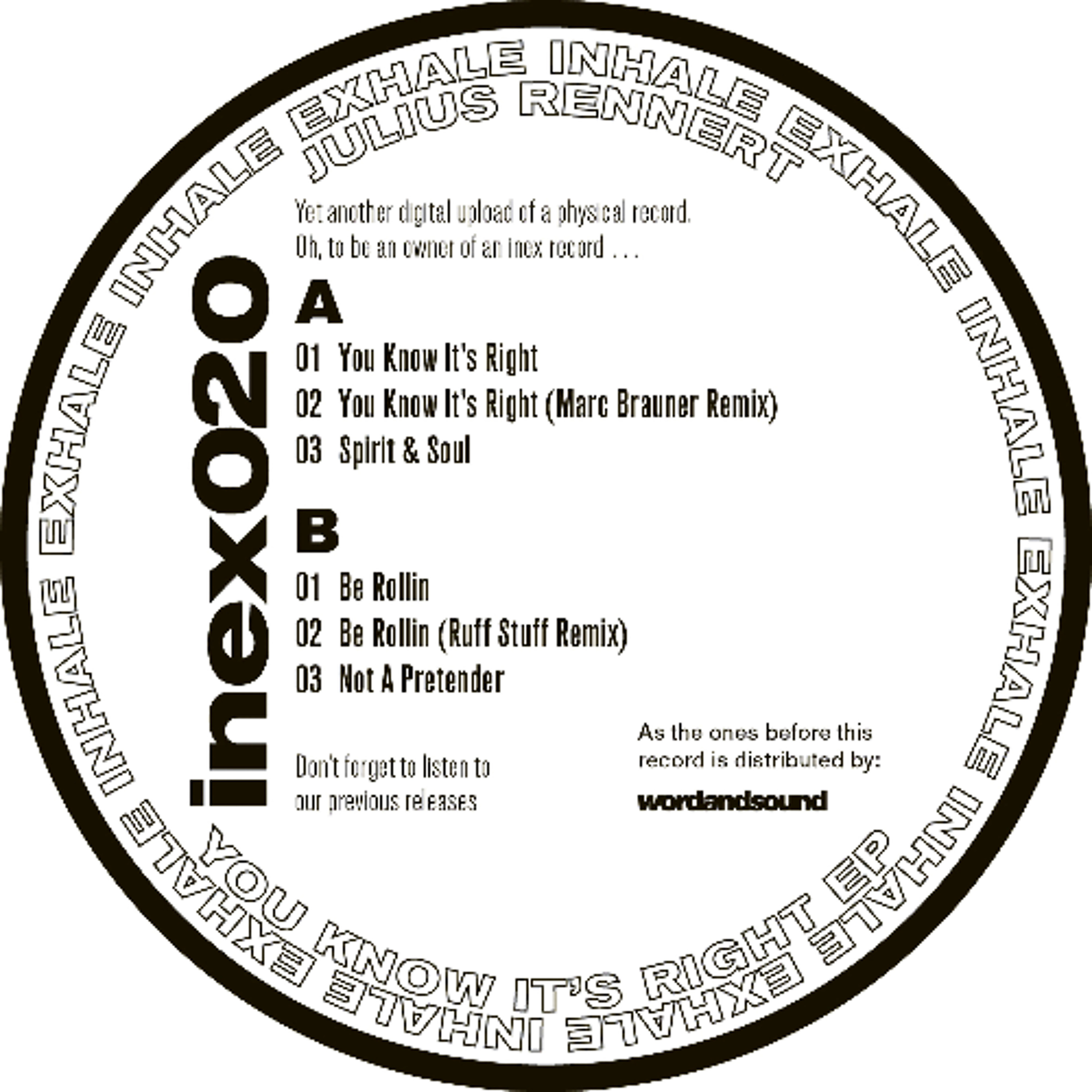 PREMIERE : Julius Rennert - Not A Pretender
