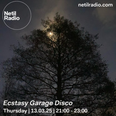 Ecstasy Garage Disco on Netil Radio 13/03/25