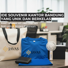 Ide Souvenir Kantor Bandung yang Unik dan Berkelas