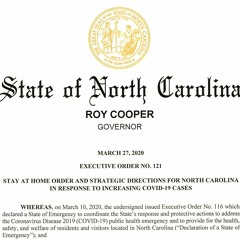 Coronavirus: Qué implica la orde quedarse en casa para todo Carolina del Norte