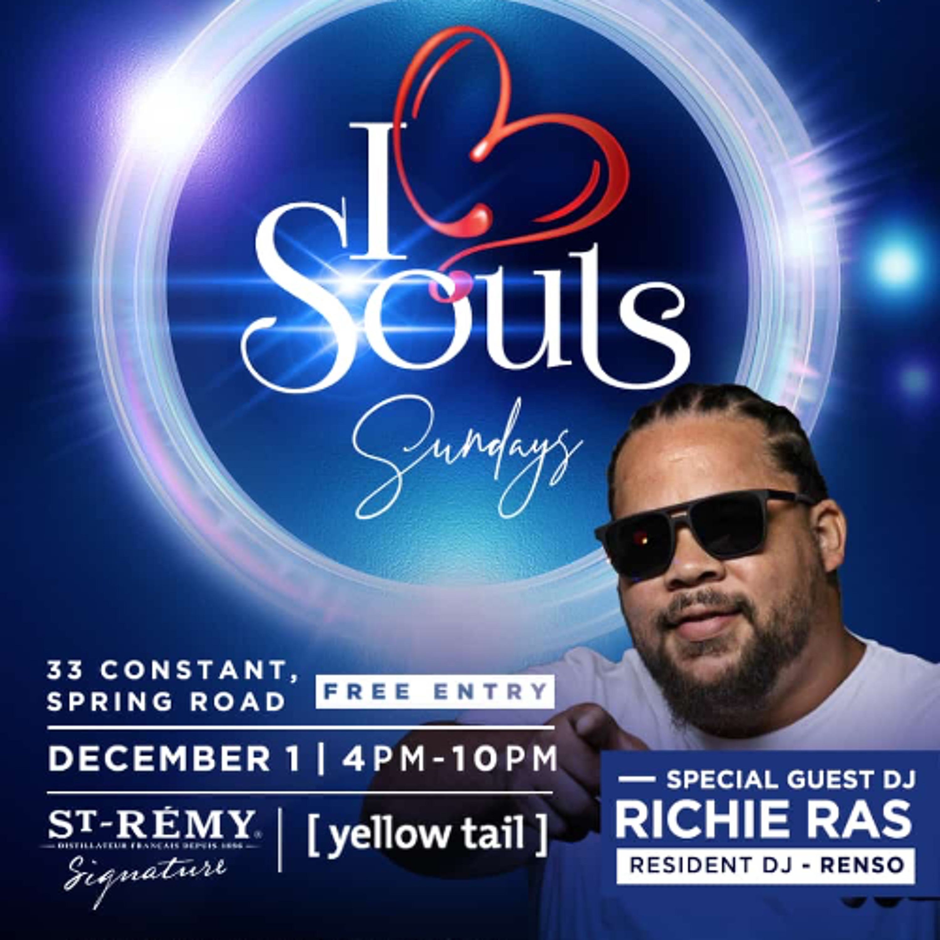 DJ RICHIE RA.S. - I LOVE SOULS DEC 1 2024 (4HRS 37MINS LIVE AUDIO)