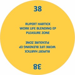 PLZ038 - Rupert Hartick - Work Life Blending EP (PLEASURE ZONE)