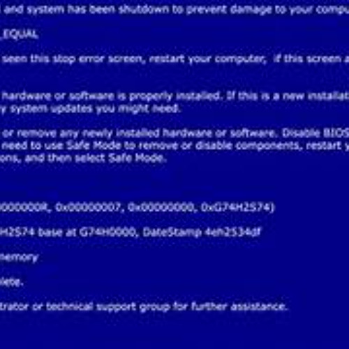 bluescreen