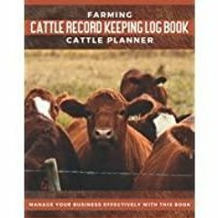 <<Read> cattle record keeping log book: Make sure your herd is being bred and produced in the right