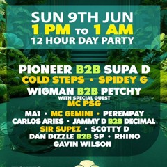 Live and Exclusive Dj pioneer B2B DJ Supa D with Mc Psg & MC Spidey G