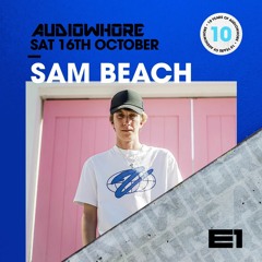 Sam Beach LIVE @ AudioWhore 10th Bday - E1 - London (16.10.21)