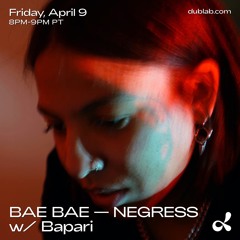 Negress On Dublab: Bapari Guest Mix