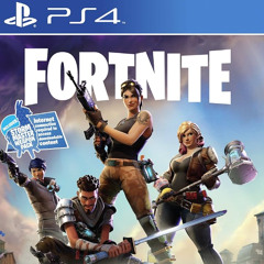 PLAYING FORTNITE ON THE PS4