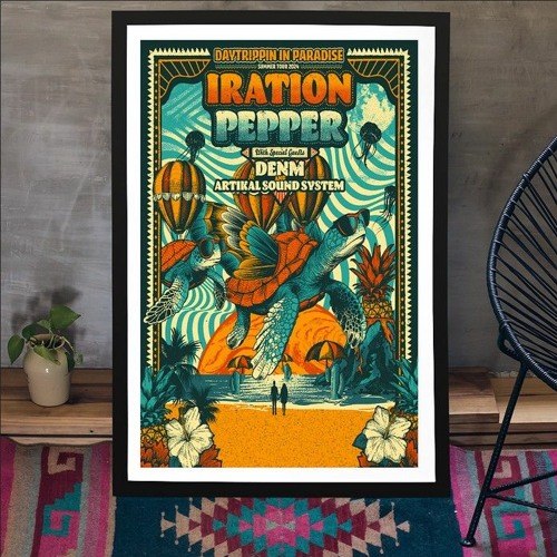 Stream Iration and Pepper Summer Tour 2024 Poster by Hoolatee Listen