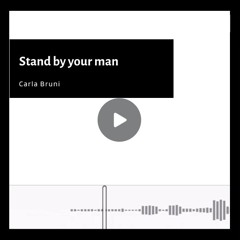 Carla Bruni - Stand By Your Man