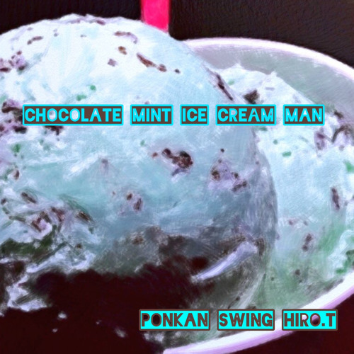 Chocolate mint ice cream man