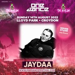 Jaydaa LIVE SET #OneDanceFestival 14/08/22 @ Lloyd Park