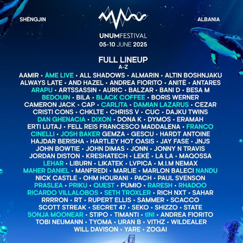 UNUM FESTIVAL COMPETITION MIX 2025 - CHERYL