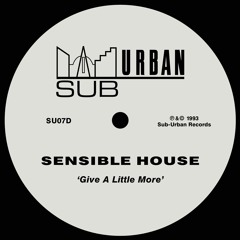 Sensible House - Give A Little More (Sensible House Mix) 1993