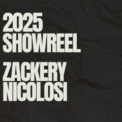 2025 SHOWREEL