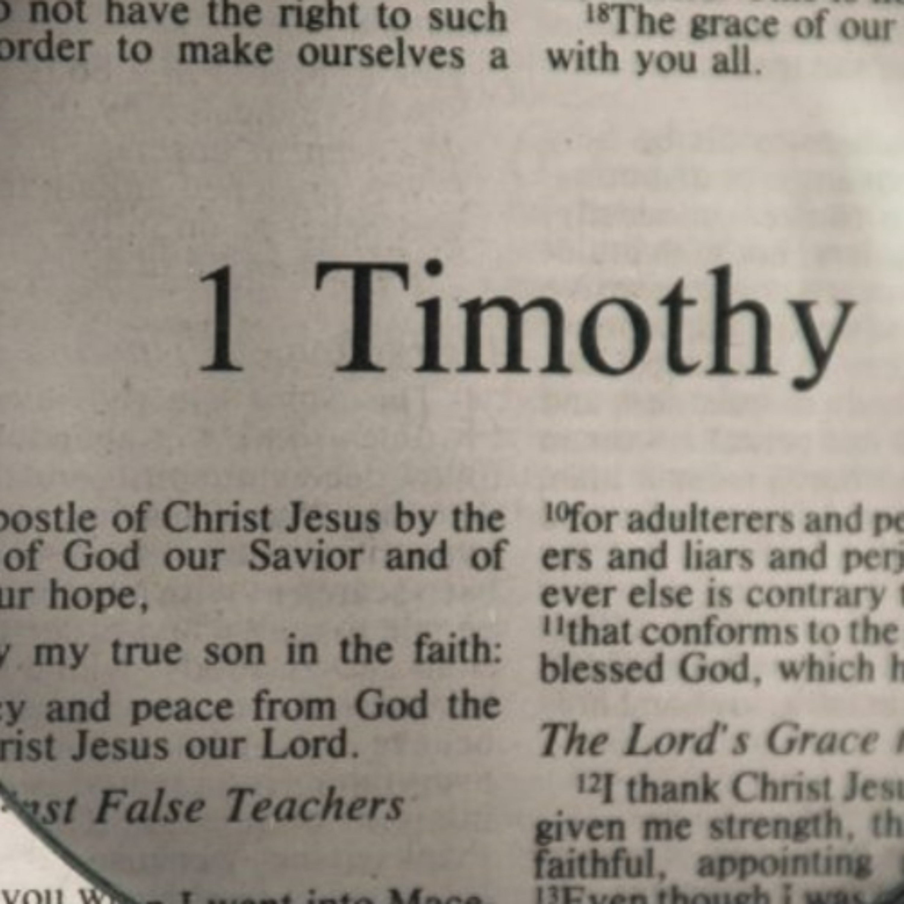 Characteristics of a Godly Example | 1 Timothy 1:12-17 | Pastor Chad | 08-03-2025 episode artwork