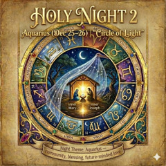Holy Night 2 - Dec 25-26 Aquarius -Circle of Light Aquarius — community, blessing