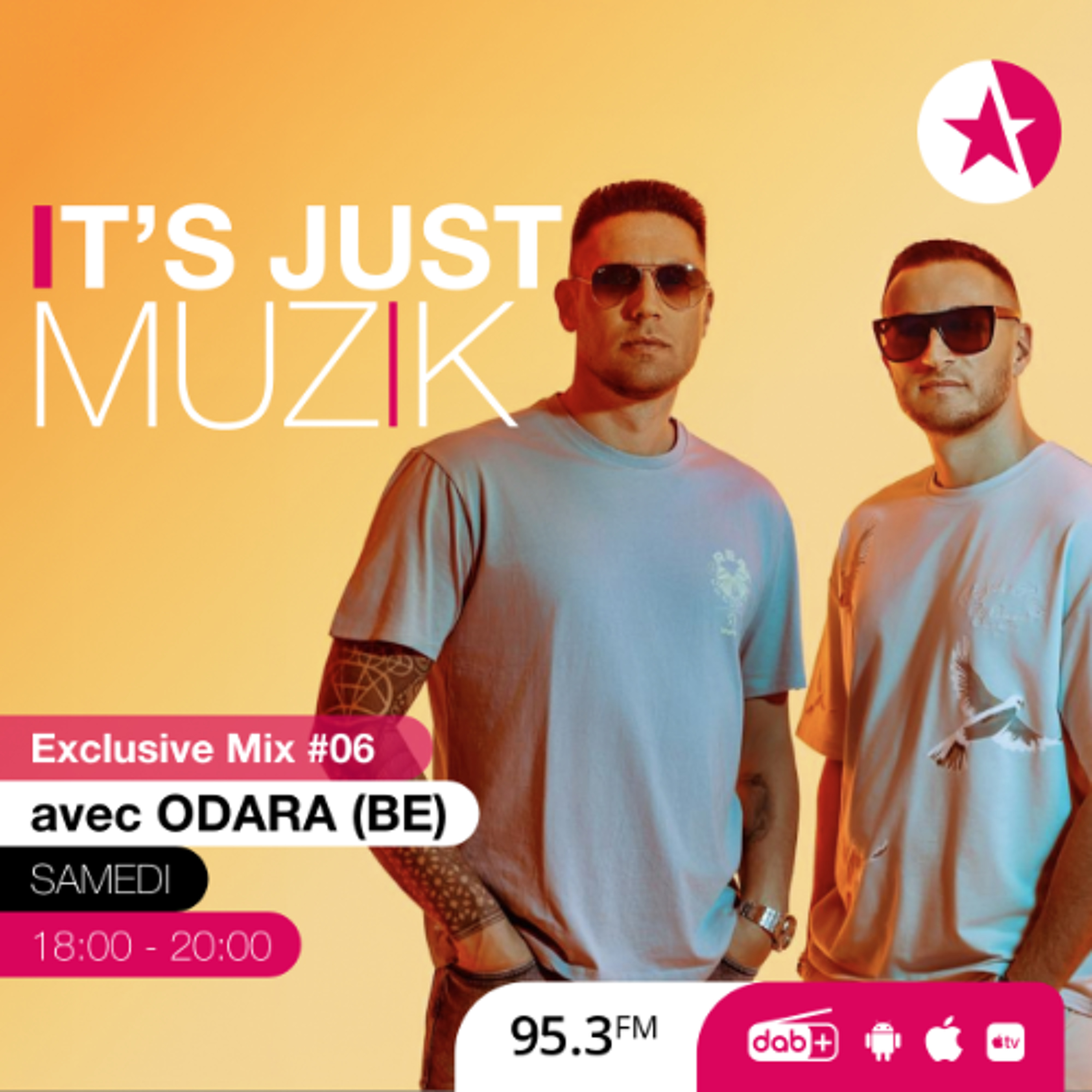 IT'S JUST MUZIK Exclusive Mix #06 with ODARA [28 JUN'25] episode artwork