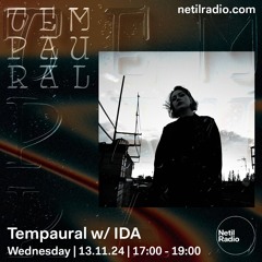 Tempaural w/ IDA - 13th November  2024