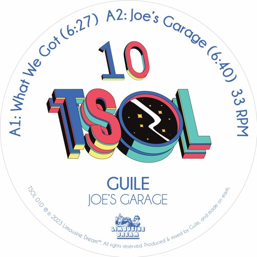 Guile - Joe's Garage [TSOL010]