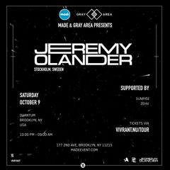 SunrYse | Opening Set for Jeremy Olander @Quantum Brooklyn - 10.9.21