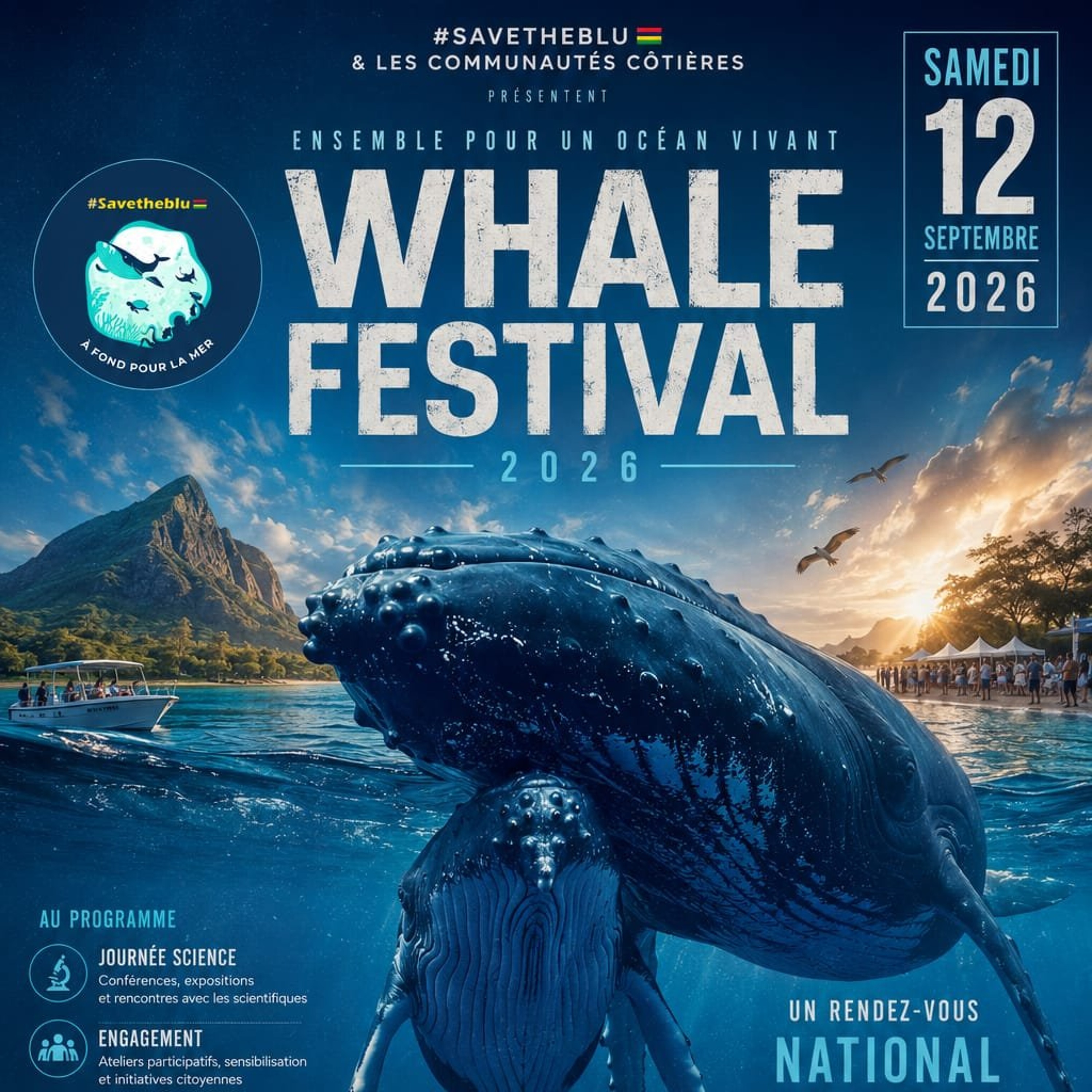 Tamarin : un festival national pour célébrer et mieux comprendre les baleines ce samedi