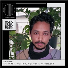 Derozan -  MONO x Operator Fundraiser - 16th March 2021