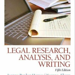 [View] KINDLE PDF EBOOK EPUB Legal Research, Analysis, and Writing (5th Edition) by  Joanne B. Hames