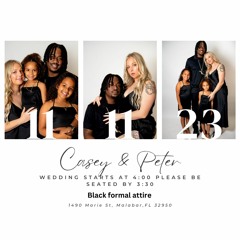 THE SAMMS WEDDING LIVE 2023