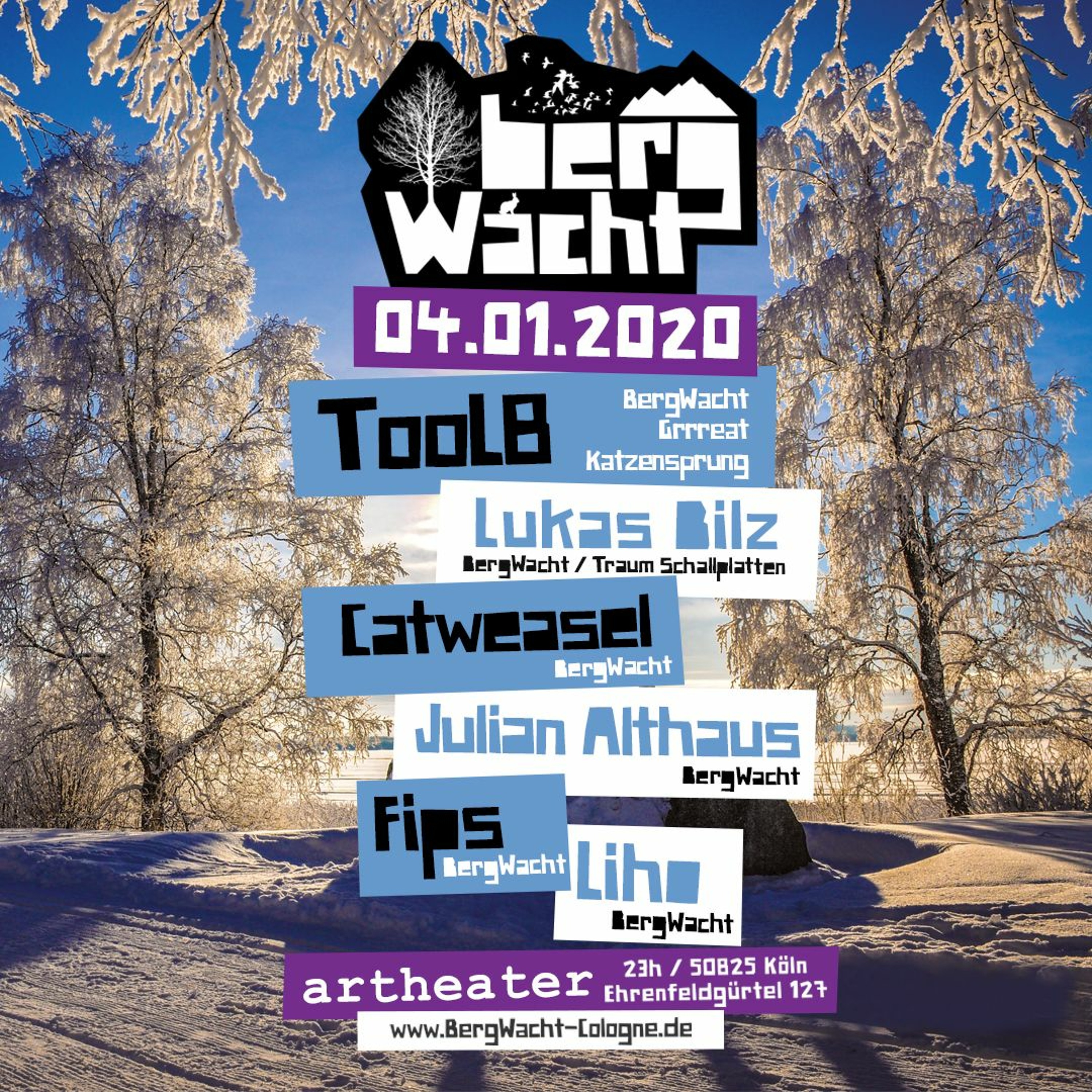 Catweasel at Bergwacht Resident Night Artheater Cologne 04.01.2020 episode artwork