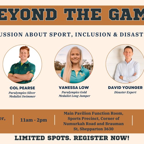 Belinda Conna about the Beyond the Game forum as part of Resilience in Recovery