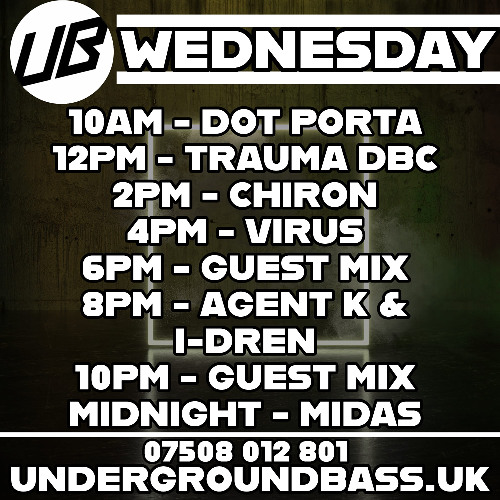 The Codename: RCRDS Show on Underground Bass hosted by Chiron 24/9/25