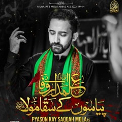 PIYASO KE SAQQA MOLA Mola Abbas (a.s)  --  Ahmed Raza Nasiri  --  2022  -  1444